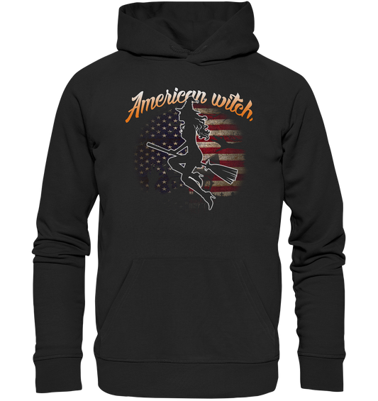 American Witch (Flagge) - Premium Unisex Hoodie