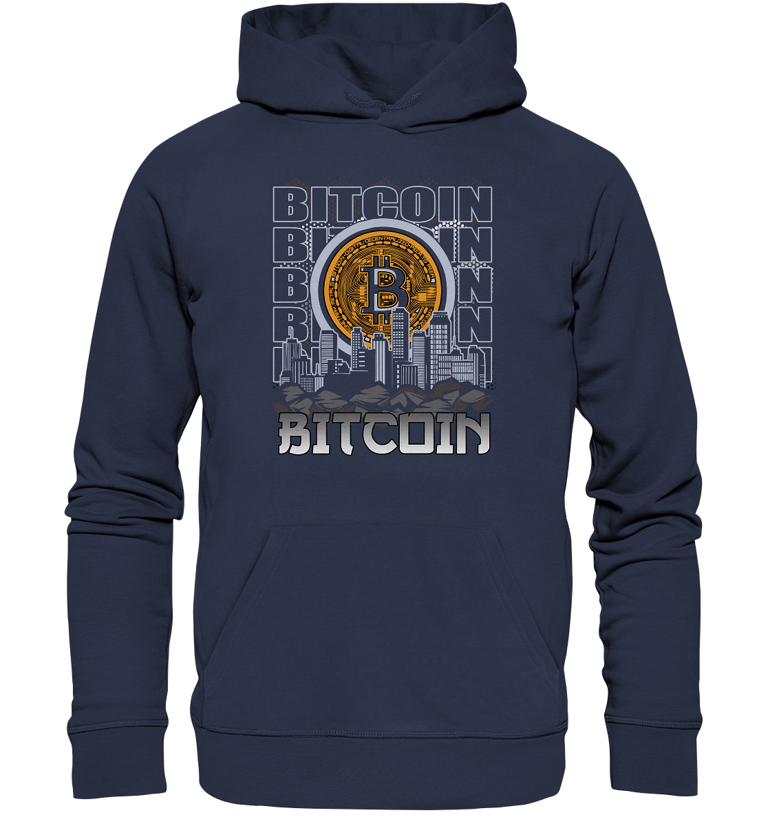 Bitcoin Town - Premium Unisex Hoodie