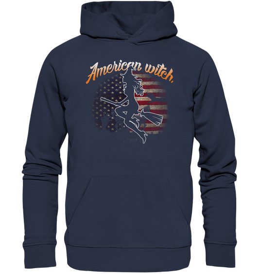 American Witch (Flagge) - Premium Unisex Hoodie