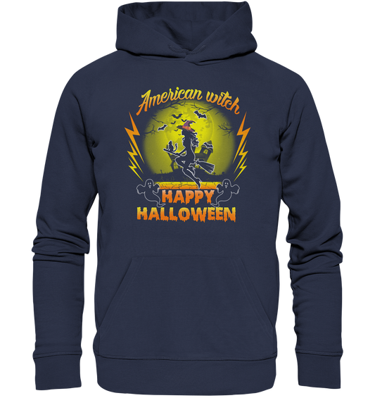 American Witch (Gelb) - Premium Unisex Hoodie