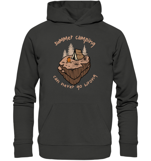 Summer Camping Can Never Go Wrong - Premium Unisex Hoodie