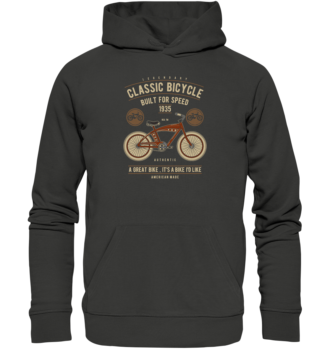 Classic Bicycle - Premium Unisex Hoodie