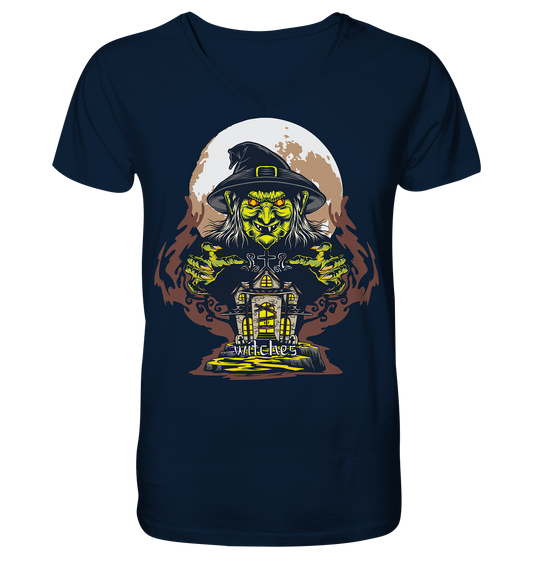 Halloween Illustration 10 - V-Neck Shirt