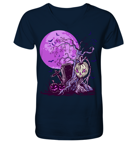 Halloween Illustration 6 - V-Neck Shirt