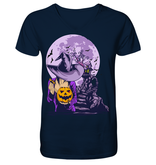 Halloween Illustration 8 - V-Neck Shirt