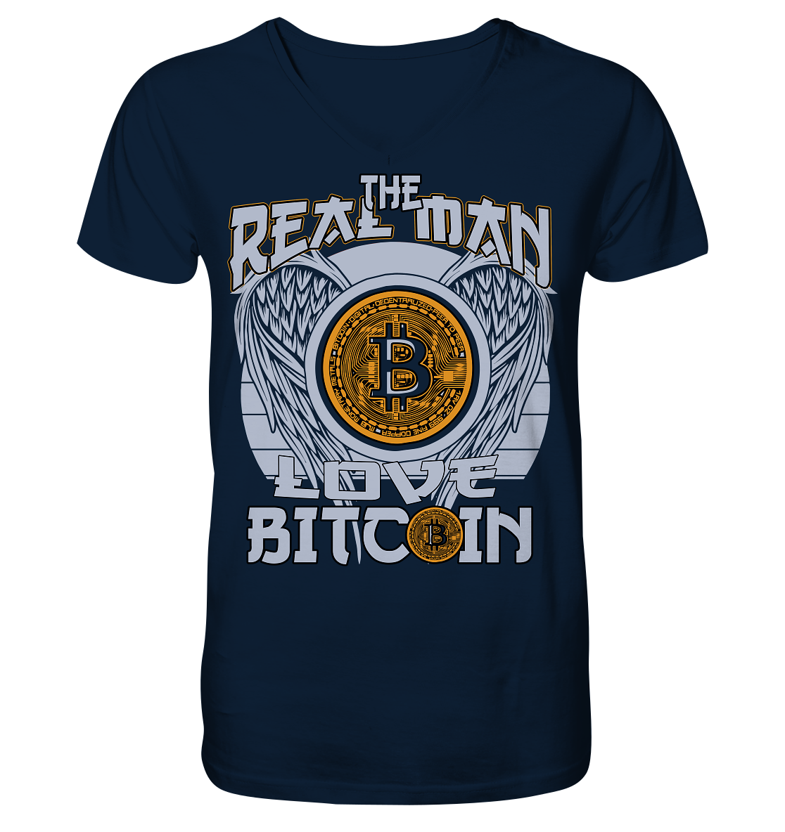 The Real Man - V-Neck Shirt