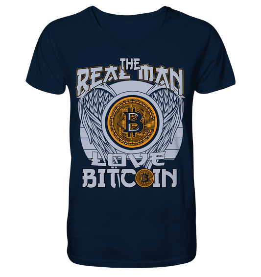 The Real Man - V-Neck Shirt