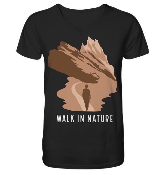 Walk in Nature - V-Neck Shirt