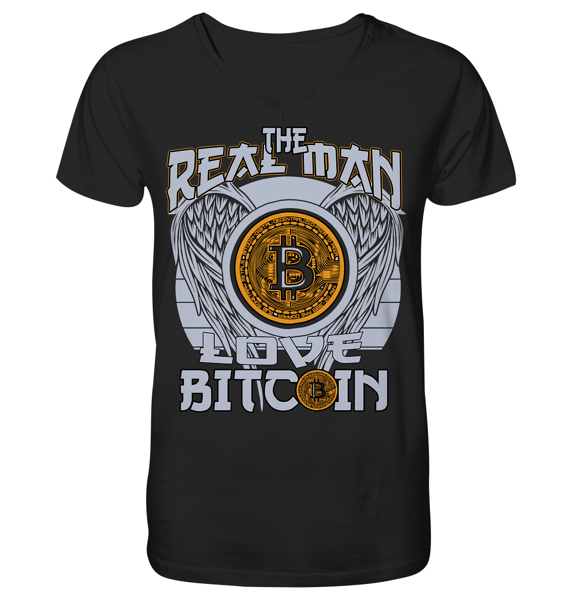 The Real Man - V-Neck Shirt