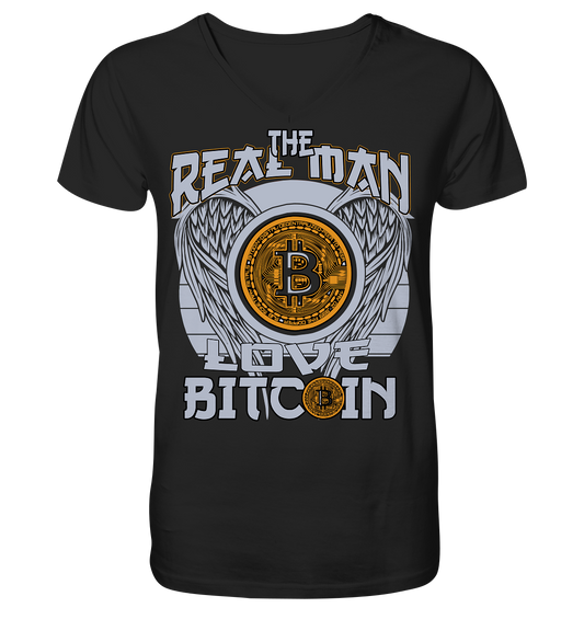 The Real Man - V-Neck Shirt