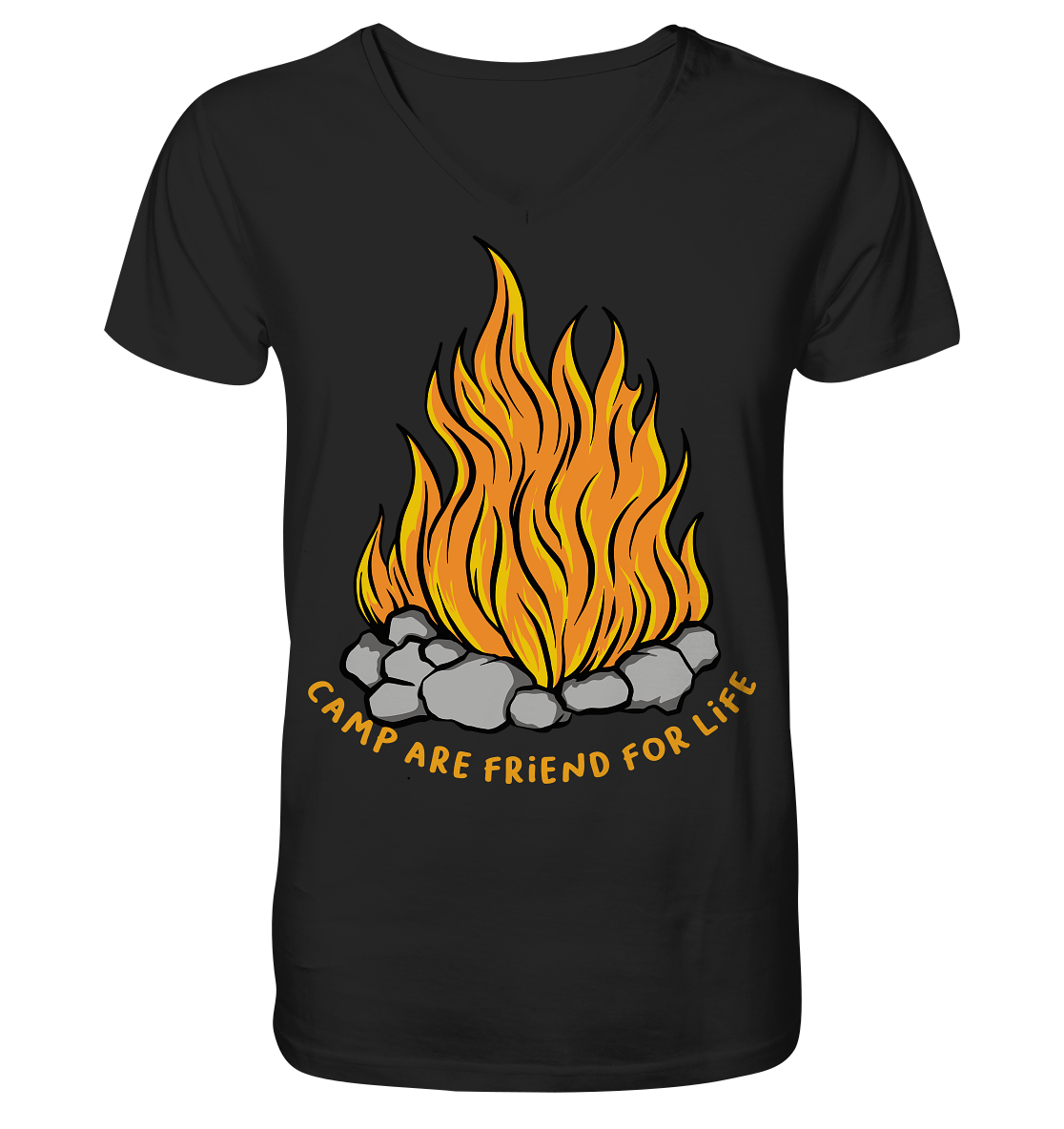 Camp are Friend for Life - V-Neck Shirt