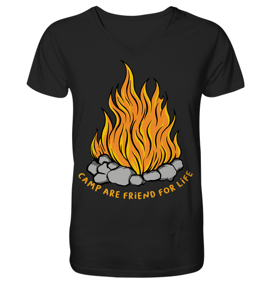 Camp are Friend for Life - V-Neck Shirt
