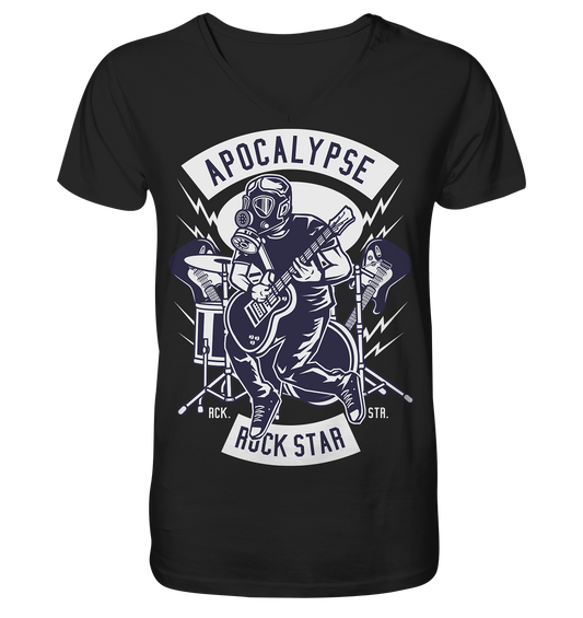 Apocapyse Rock Star - V-Neck Shirt