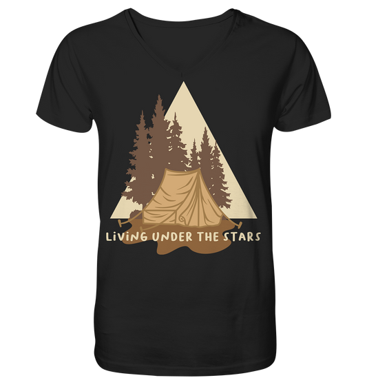 Living Under the Stars - V-Neck Shirt