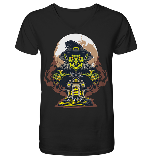 Halloween Illustration 10 - V-Neck Shirt