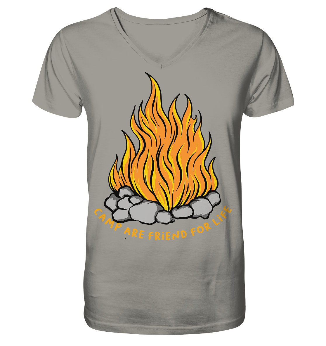 Camp are Friend for Life - V-Neck Shirt