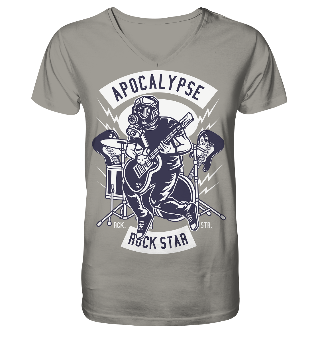 Apocapyse Rock Star - V-Neck Shirt