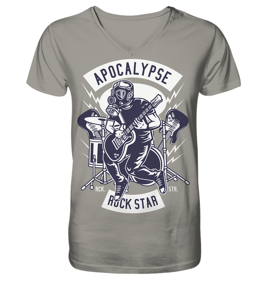 Apocapyse Rock Star - V-Neck Shirt
