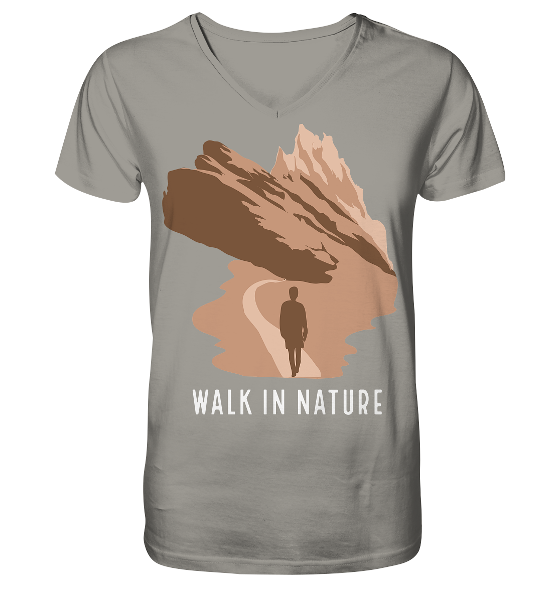 Walk in Nature - V-Neck Shirt