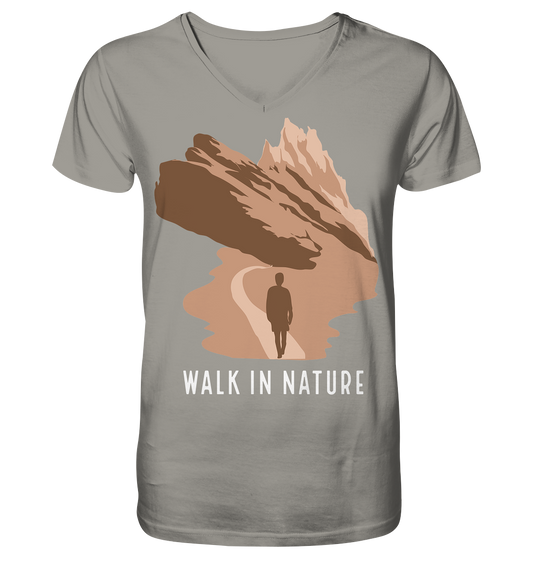 Walk in Nature - V-Neck Shirt