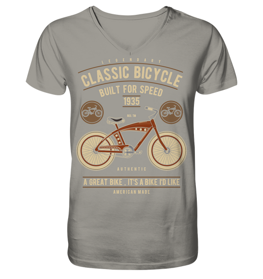 Classic Bicycle - V-Neck Shirt